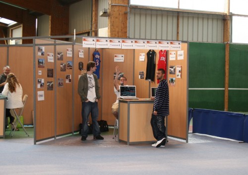 Stand QPS au Forum des Clubs de Quimper